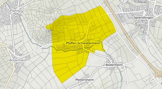 Immobilienpreisekarte Pfaffen Schwabenheim